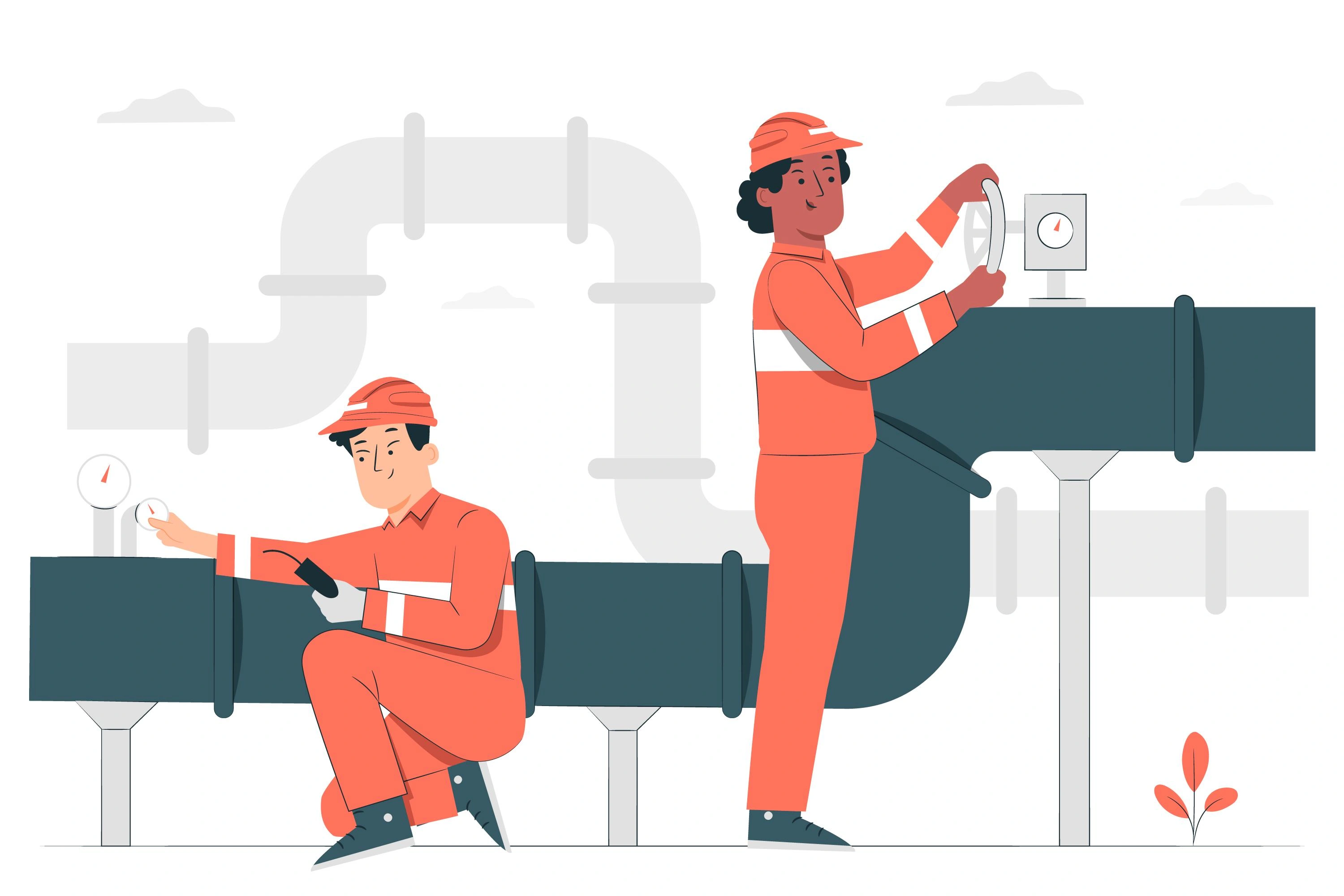 Sewer line repair service