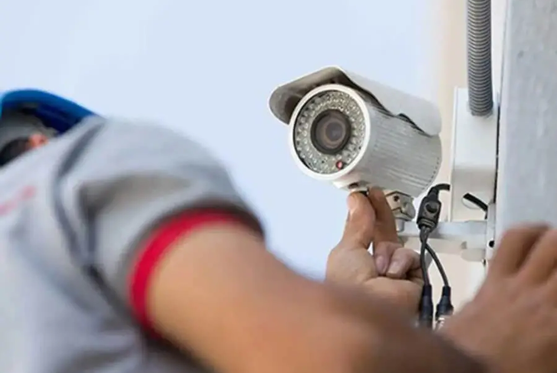 CCTV remote monitoring system setup for a residential property in Coimbatore