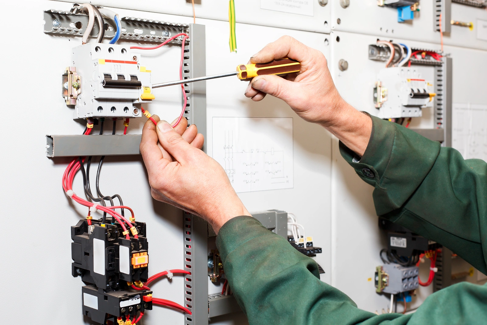 Home surge protection system installed by electrician in Coimbatore