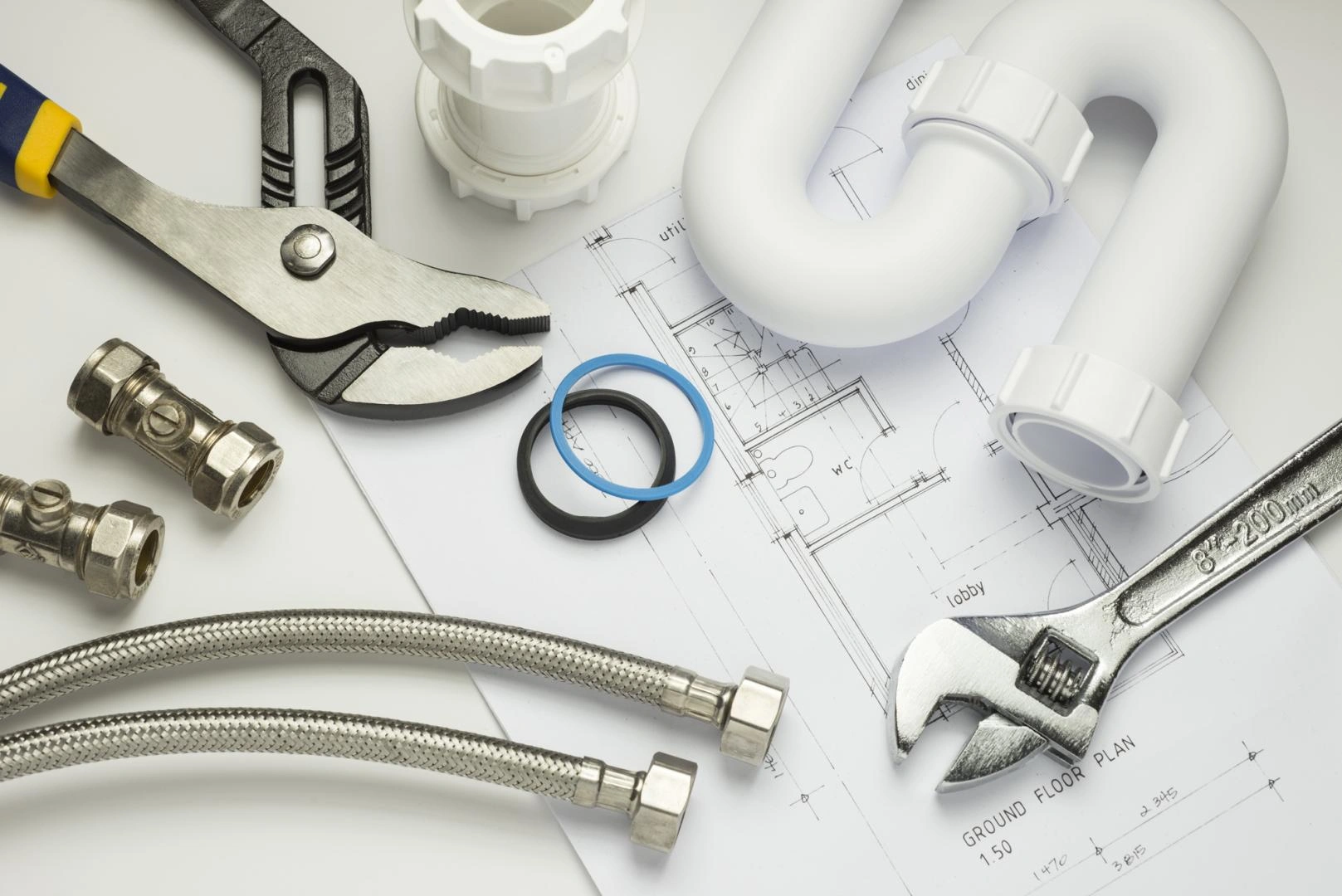 Modern bathroom fixture installation by U Call We Fix in Coimbatore
